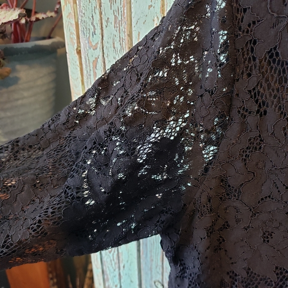 Apt 9 Black lace dress size 16 - Picture 4 of 6